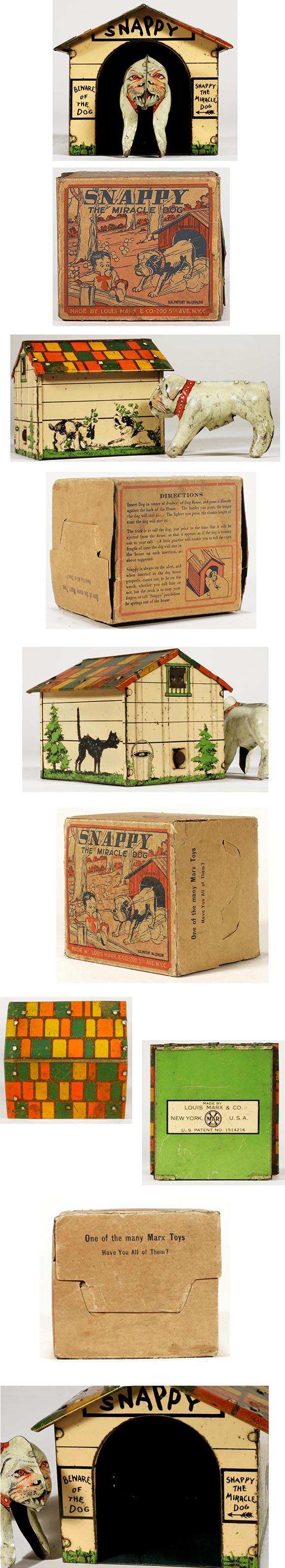 1931 Marx, Snappy The Miracle Dog in Original Box